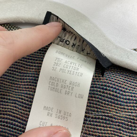 Vintage Melrose Knits By Christian De Castelnau Aztec Vest Skirt‎ Set Size S/M - Picture 9 of 16